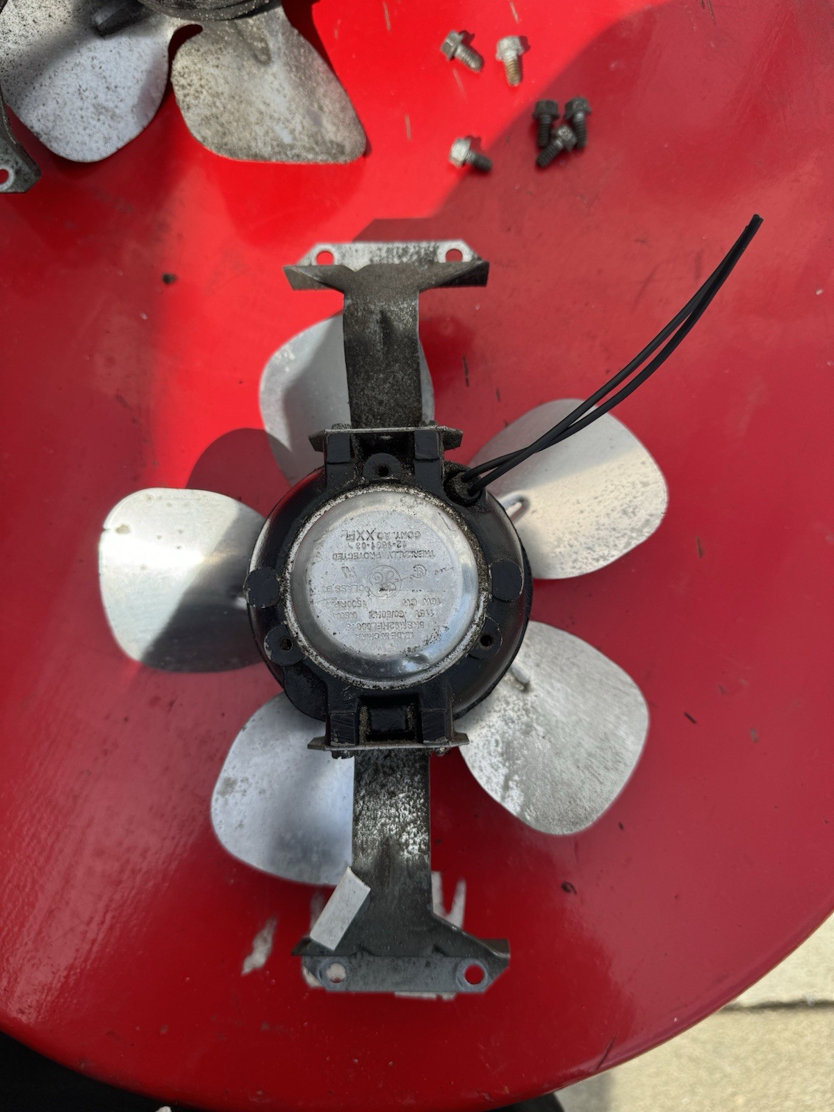 12-1681-03 N0622A-1B Scottman Ice Condenser 1500RPM GE Fan Motor - Used Working