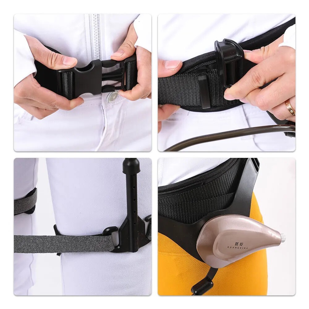 Adjustable Elderly Walker Mobility Aid Leg Support Foldable Walking Device