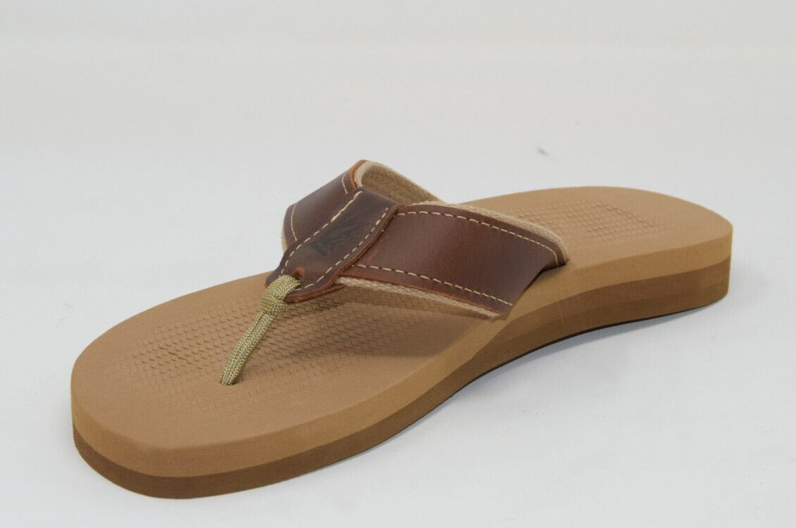 OCEAN RIDER Men's  Original Classic Flip Flop NEW made in the USA leather