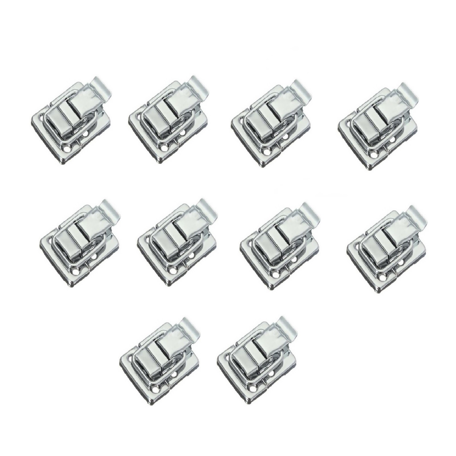 10x DIY Fastener Toggle Latch Catch Chest Case Suitcase Chests Trunk Lock Boxes
