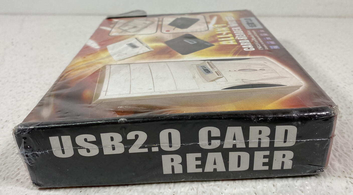 New Old Stock USB 2.0 Card Reader/Writer 480mbps Sealed