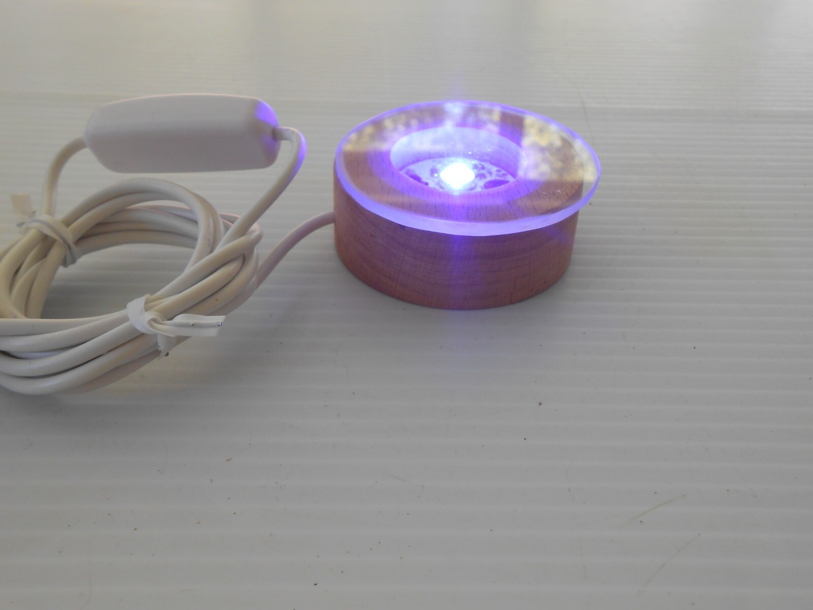 Color Changing L E D Glow Base T-1062
