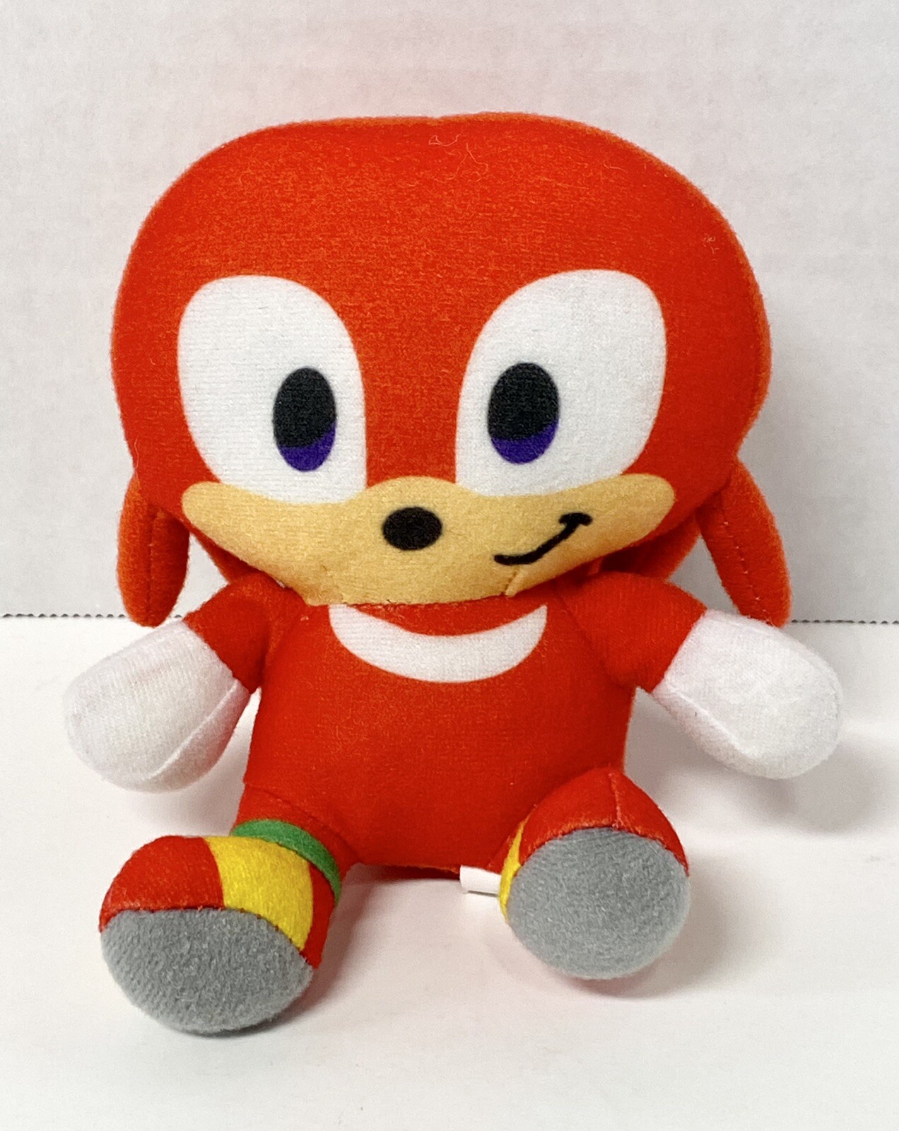 Sonic Knuckles Sega 6" Plush Red Stuffed Hedgehog Blind Bag Toy Factory