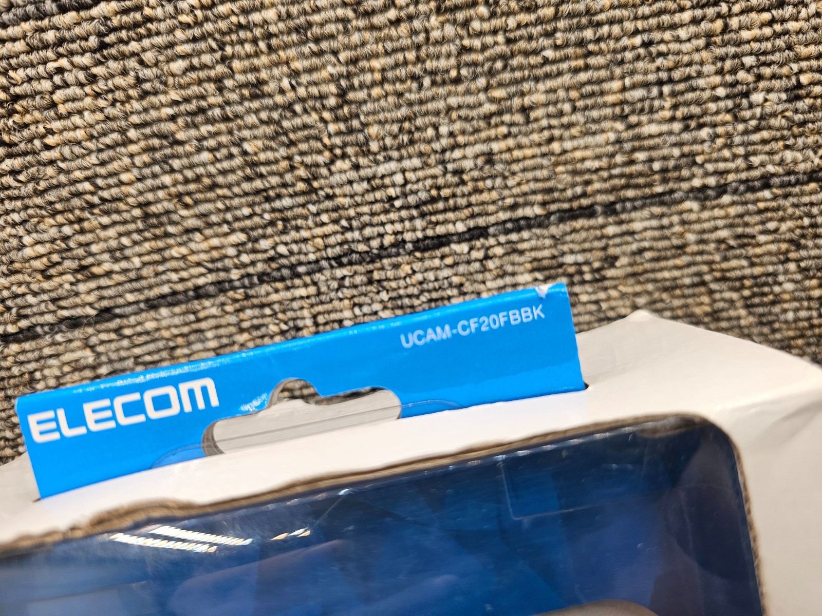 Elecom UCAM-CF20FBBK 1080P Full HD Web Camera For Windows Hello Face Recognition