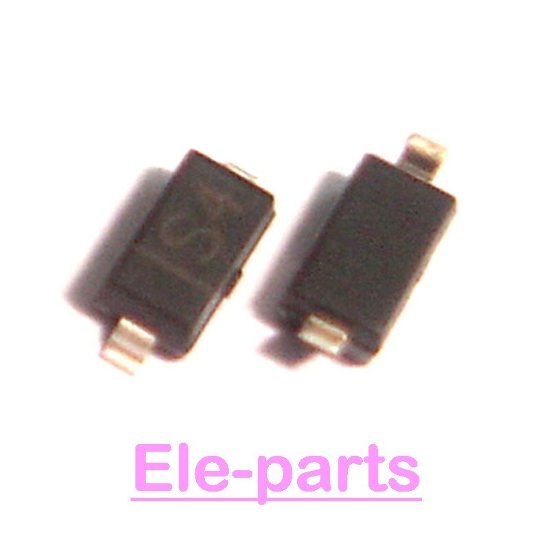 100 PCS SD103AWS  SOD-123 1206 SD103 S4 Signal Schottky Diodes Chip