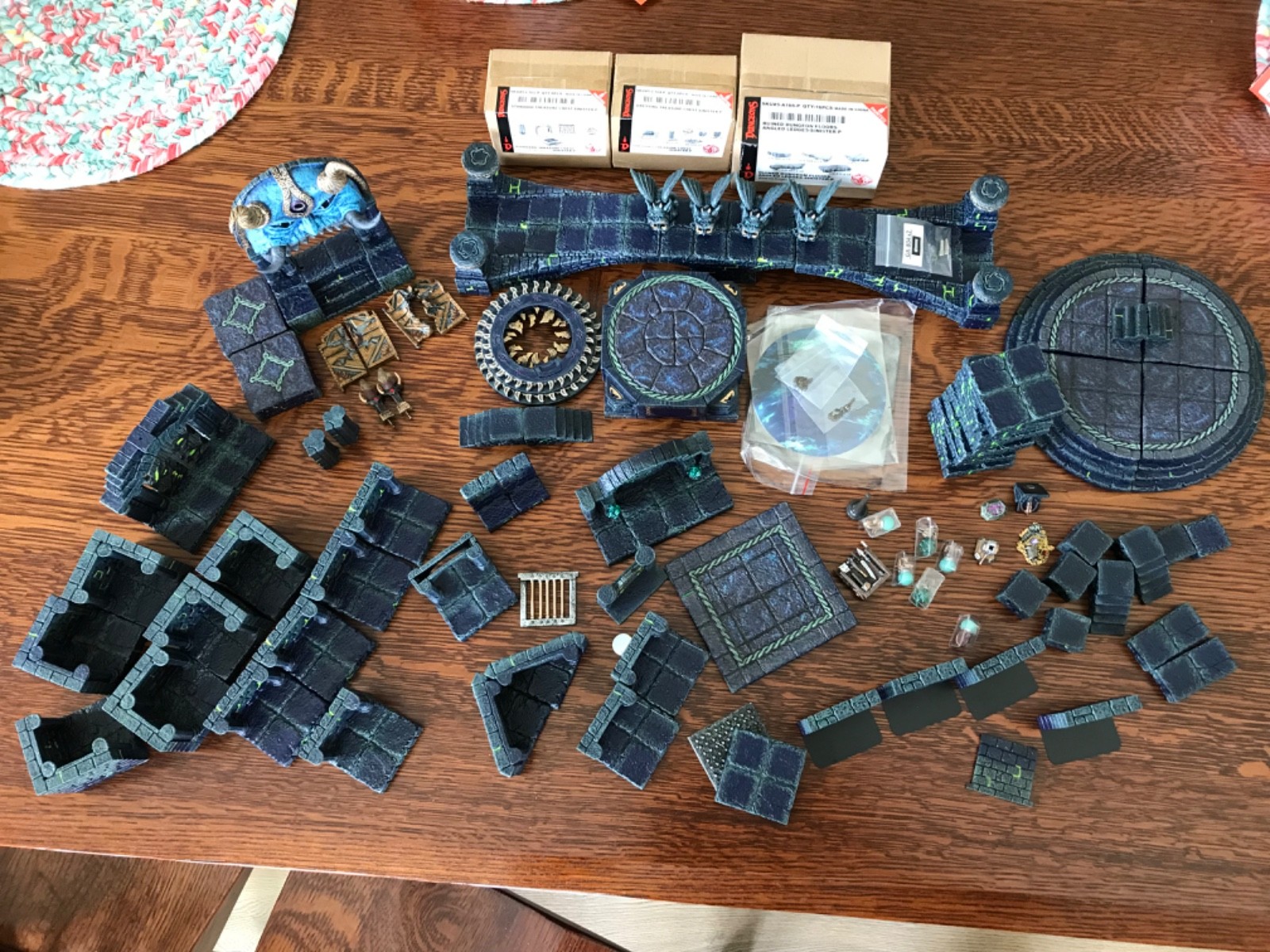 Dwarven Forge Sinister Painted Lot Used