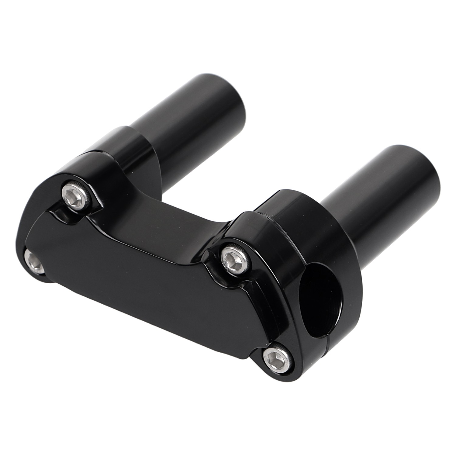 3.5" Straight Handlebar Riser Top Clamp For Harley Dyna Night Train Super Glide