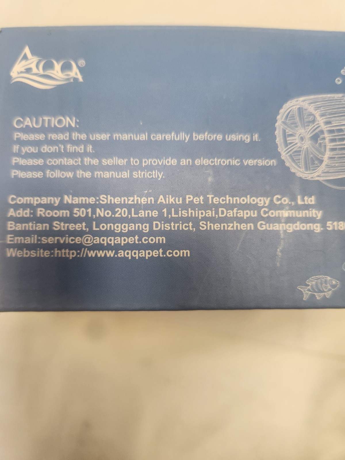 AQQA Classical Aquarium Submersible Wave Maker AQ039