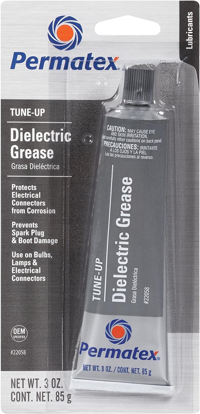 Permatex 22058 Dielectric Tune-Up Grease - Water Corrosion Resistant - 3 oz tube