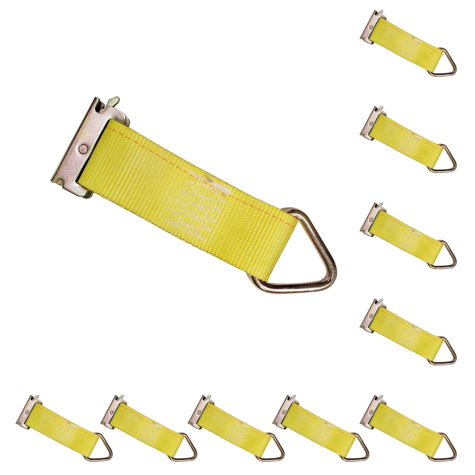 USA 10 Pack 2" x 6" E-Track Fitting Rope Tie Off for Trailer Van Enclosed Truck