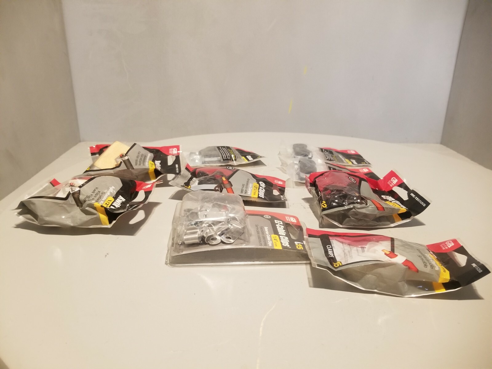 Variety Value Pack (9) Gardner Bender Cable Clamps & Clips