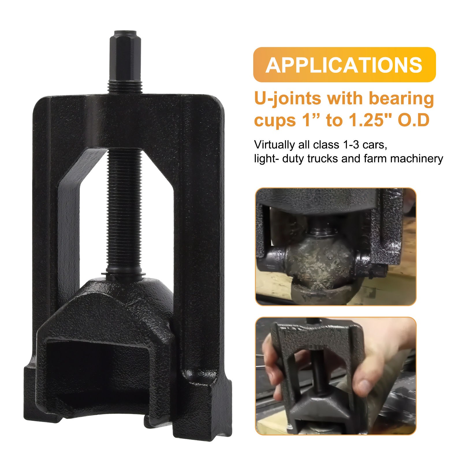 Heavy Duty Universal Joint Puller Press Removal U Joint Tool Class 1-3 10105 US