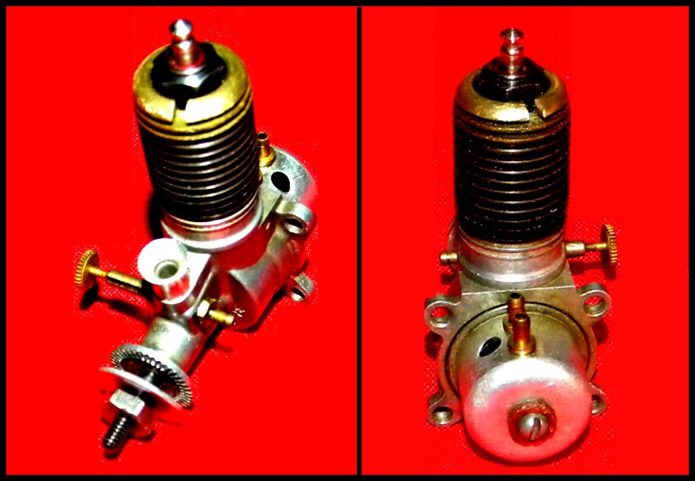BABY SPITFIRE CL-FF Engine Mel Anderson design Part No.045 Excellent Condition