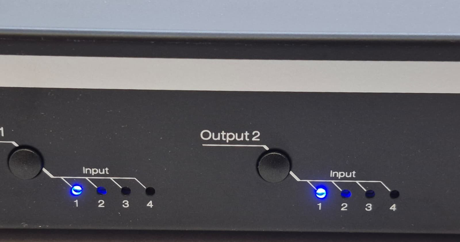 Key Digital KD-4x2CS 4 Input 2 Output HDMI Matrix Switcher