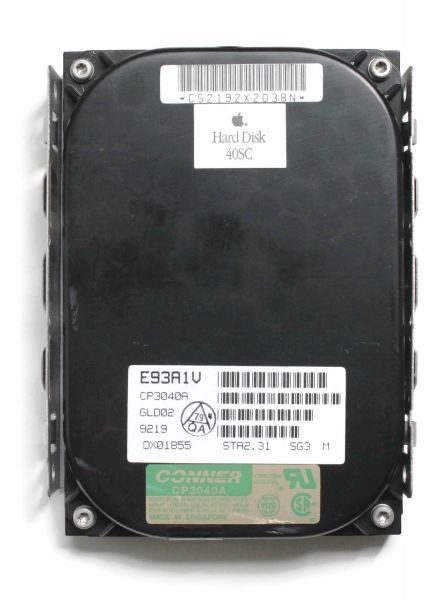 Hdd 40sc conner cp3040a gld02 9219 dx01855 sta2.31 sg3 m scsi