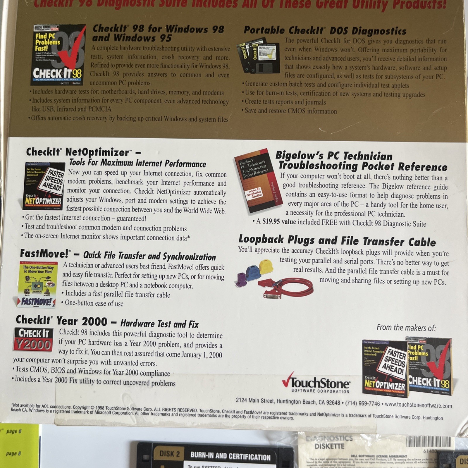 Check It 98 Professional PC Software for windows 95/98