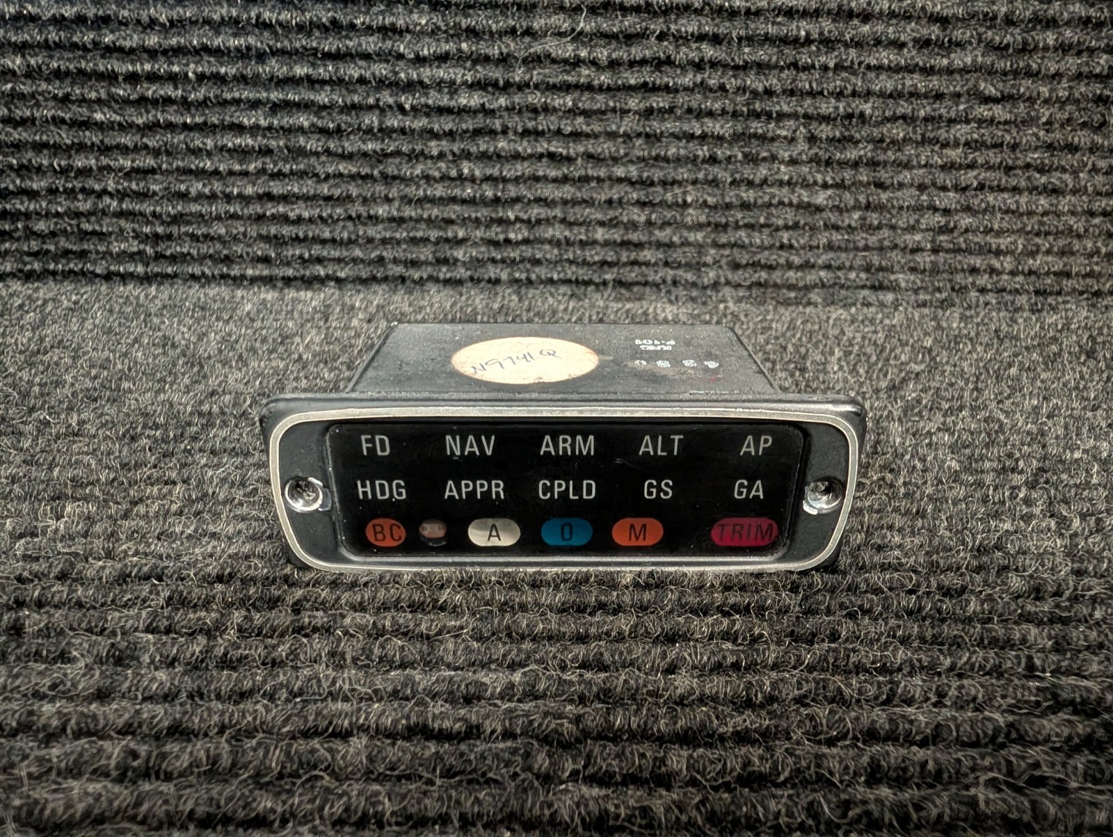 King KA-285 Annunciator Panel, Part# 065-0032-00