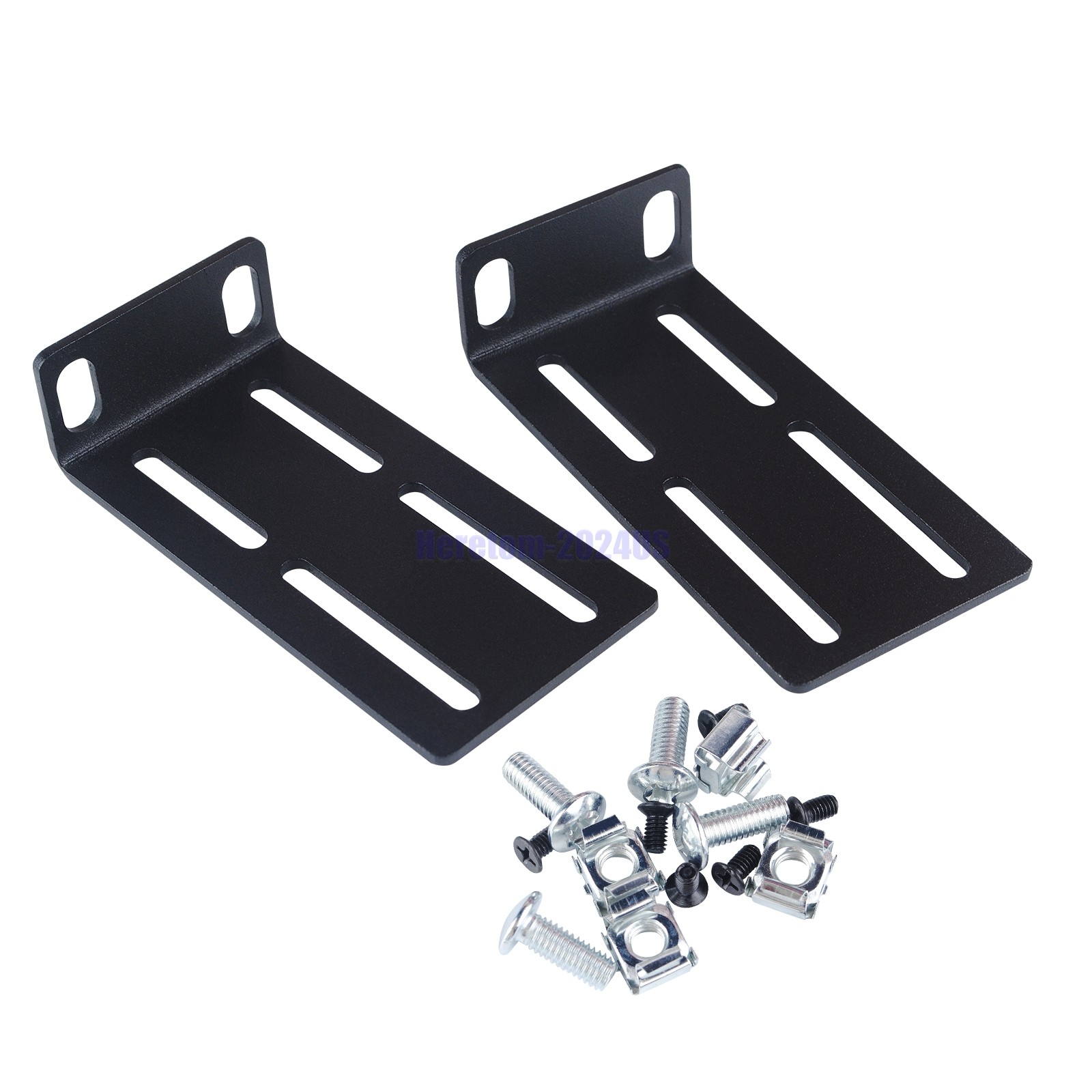 1 Pair Universal Adjustable Rack Mount Ears For 19" Network Switch HP Aruba HPE