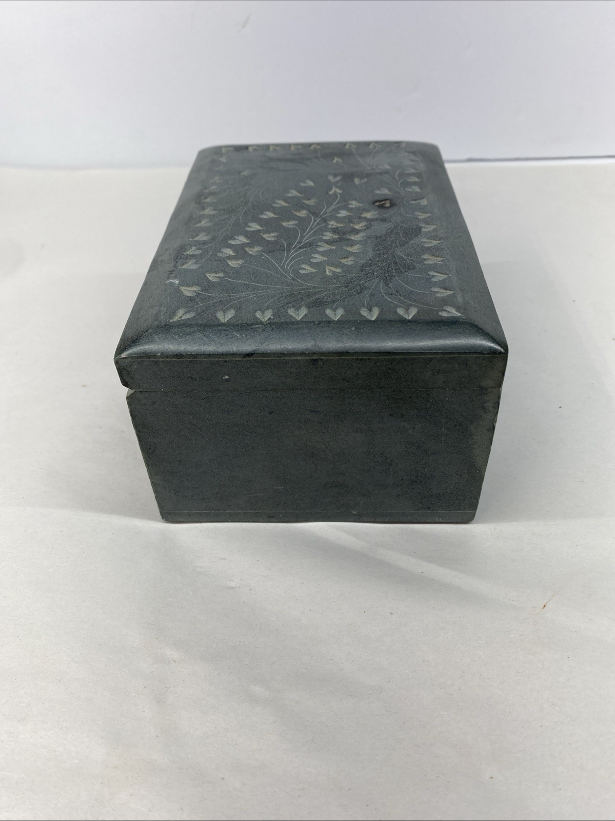 Soapstone Carved Box