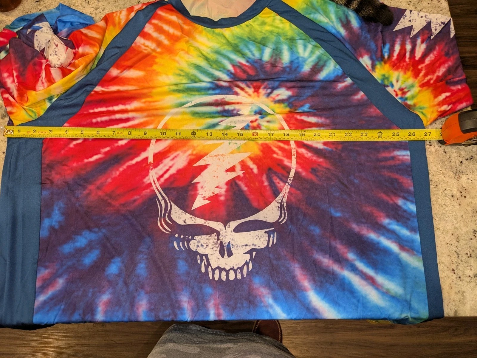 Grateful Dead x Section 119 XXL Tie Dye Steal Your Face Long Sleeve NWOT