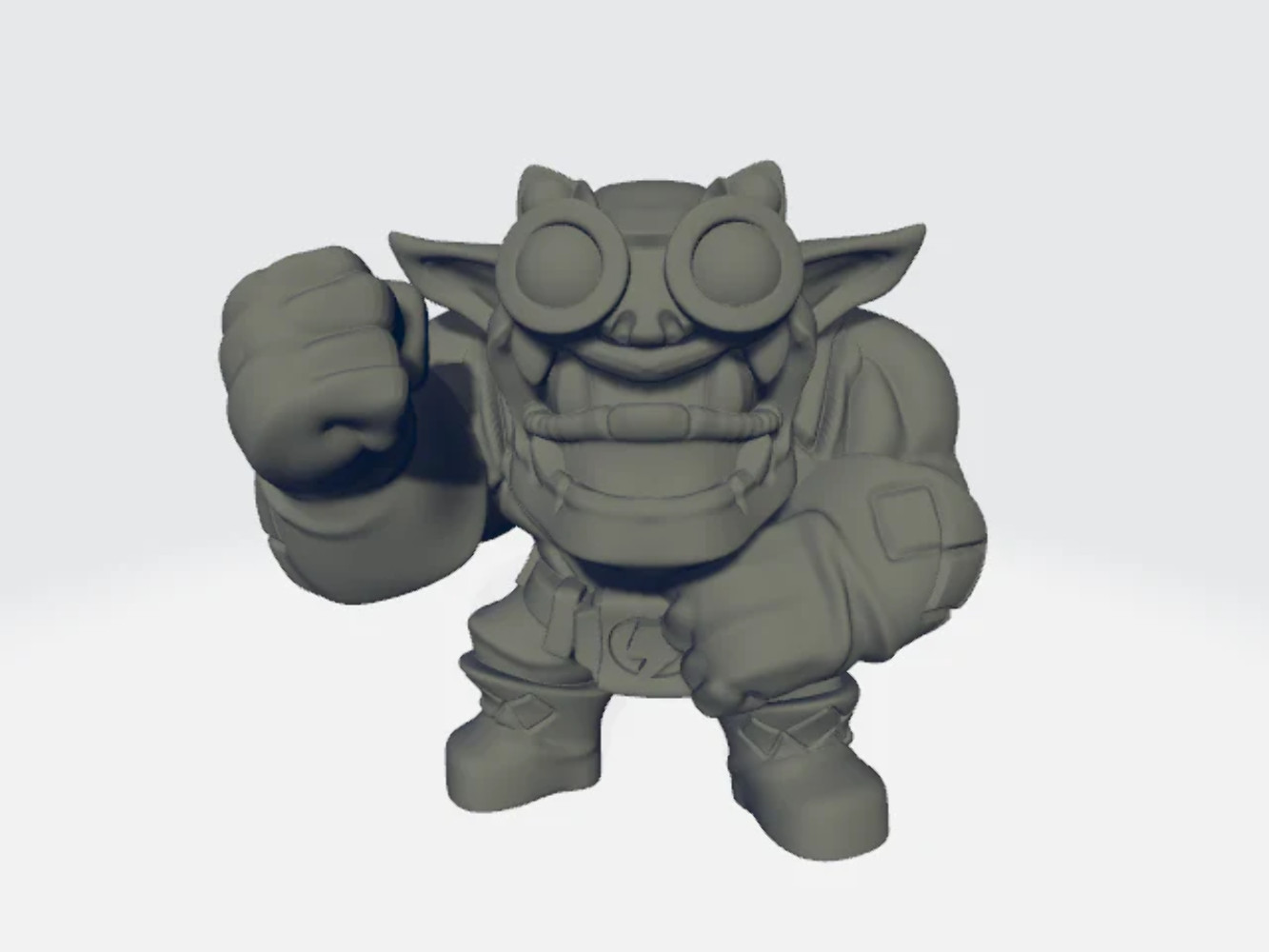 Grimdark Cuteness - Red Dakka Ranger