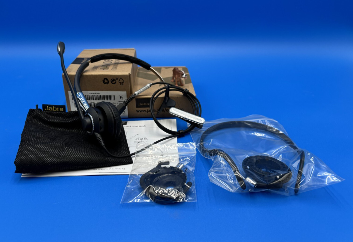 Jabra Biz 2400 II Mono Headset – Noise Canceling Mic 2406-820-204 🇺🇸 ✅