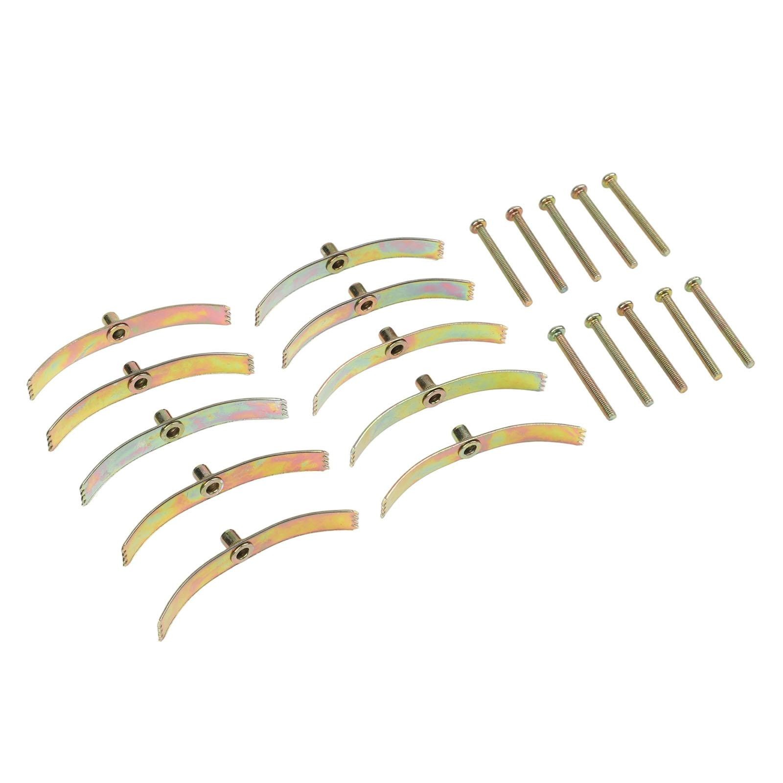 10PCS Switch Socket Repair Kit 86Type Junction Box Back Cover Fixing Set