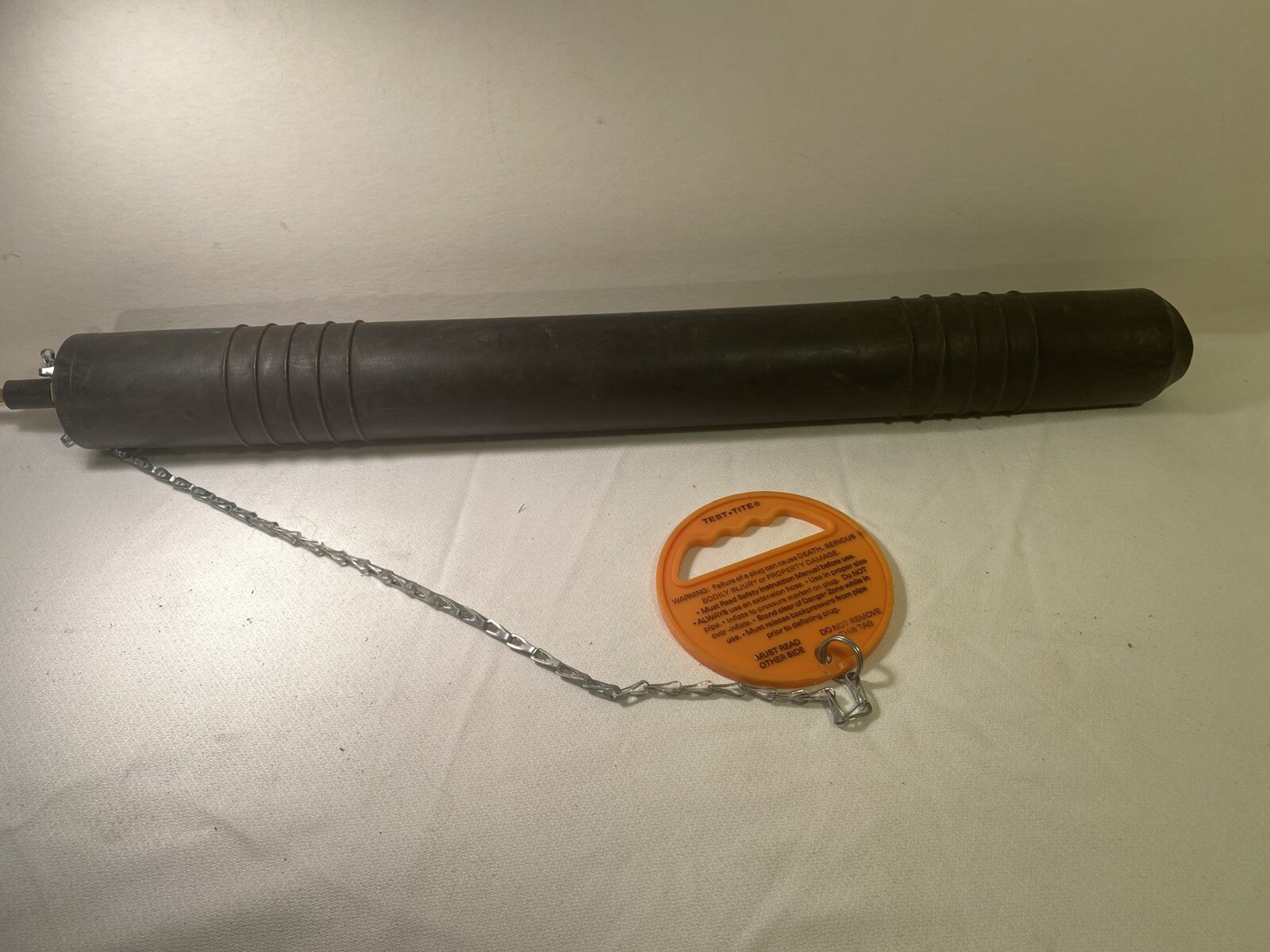 IPS Test-Tite Pneumatic Test Plug 83644, Multi-Size for 4", 24" Length Pipe