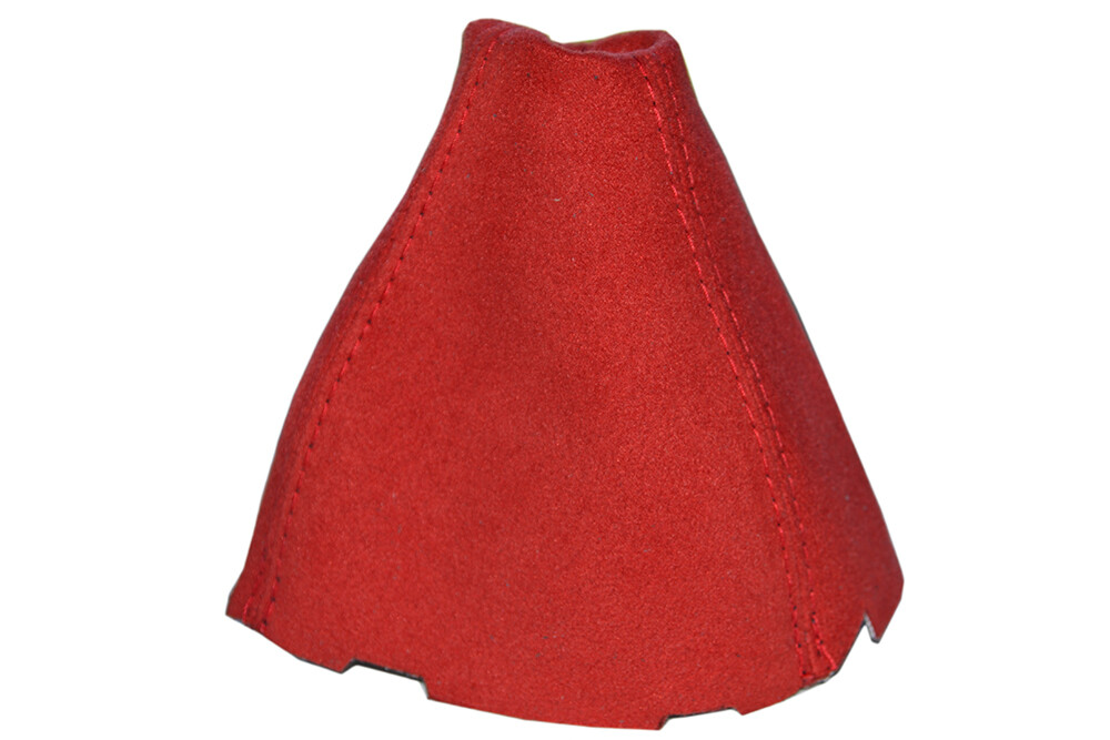 Gear Boot For Honda Civic Si 2006-2011 Red Alcantara