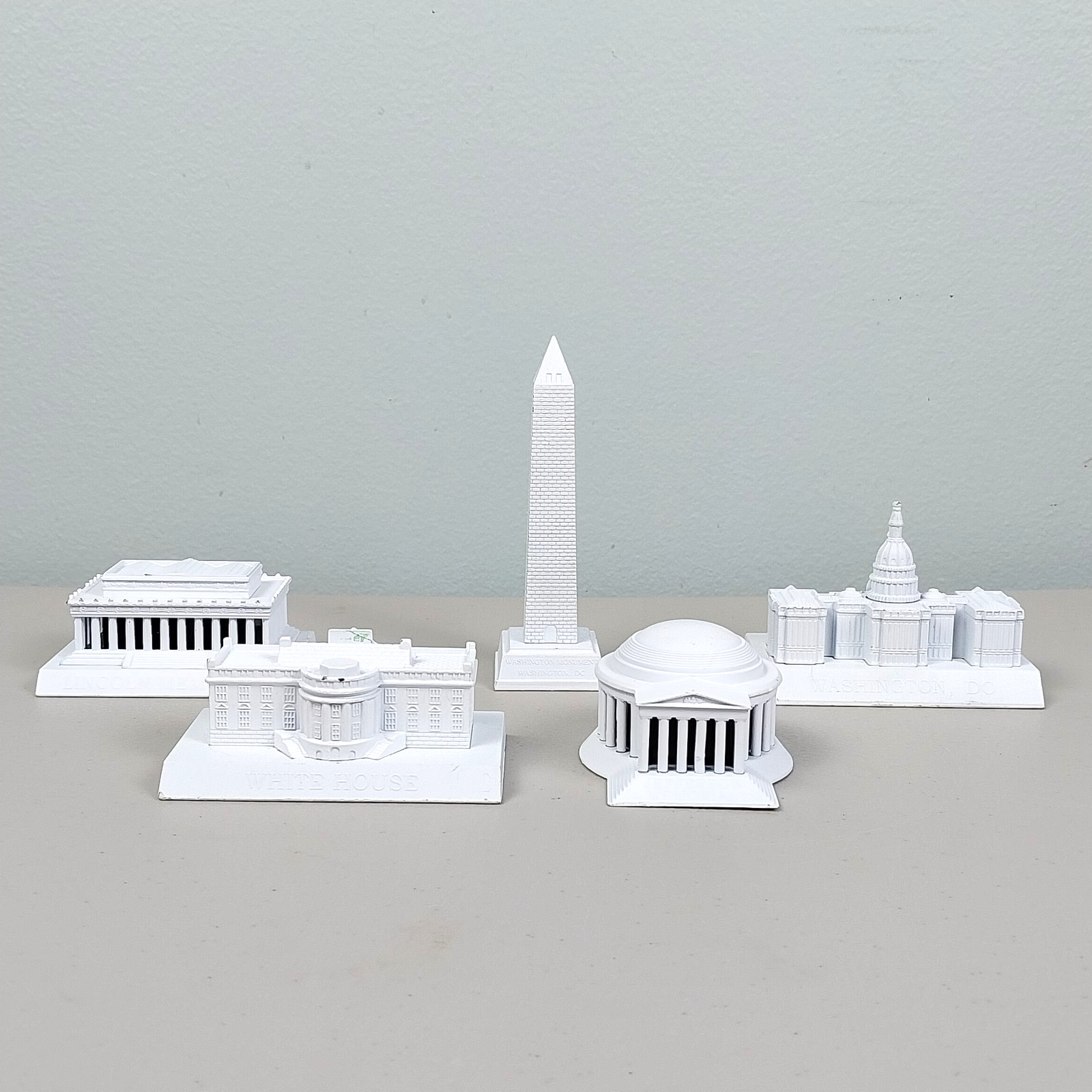 5 Metal Pencil Sharpeners National Monuments - Whitehouse, US Capitol, and More