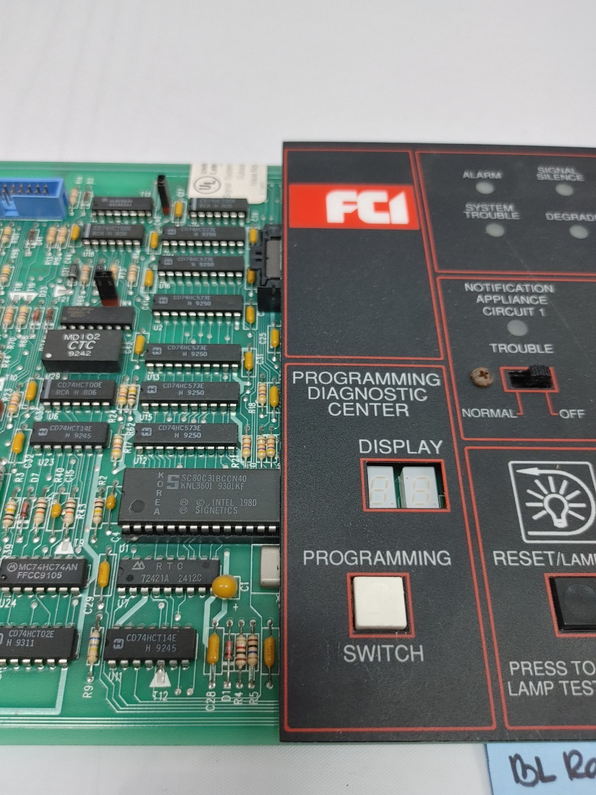 Fire Control Instruments 1120-0469 REV B 7200 Series System Control Unit