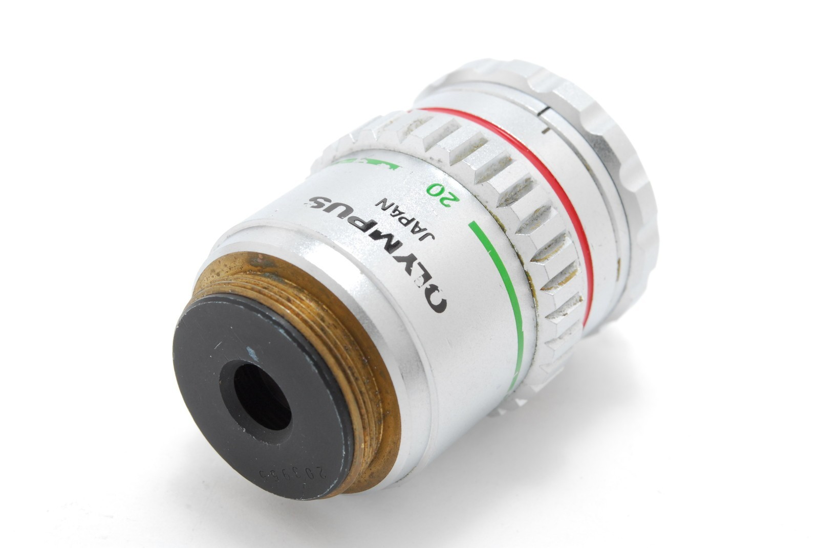 [AS-IS] Olympus LWD CD PLAN 20 PL 0.40 / 0-2 Microscope Objective From JAPAN