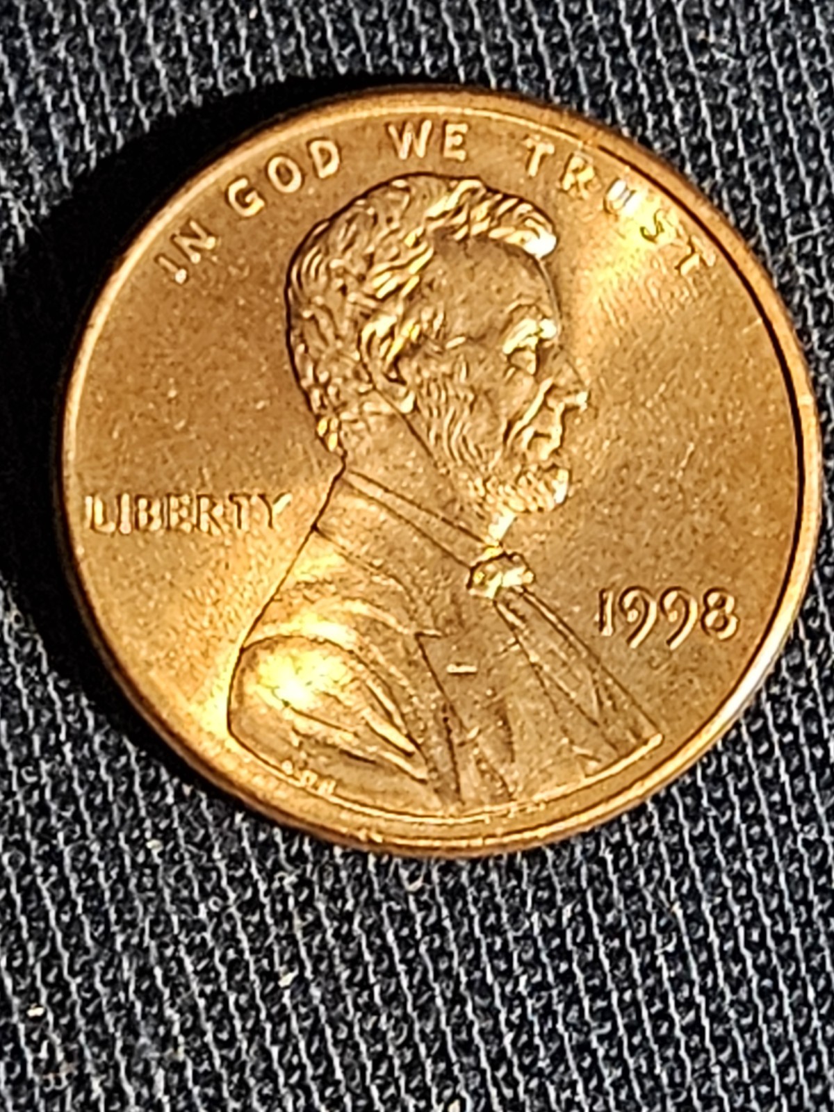 1998 Lincoln Memorial Penny, DDO, Nice Coin For The Yrs, (MS)    # 42