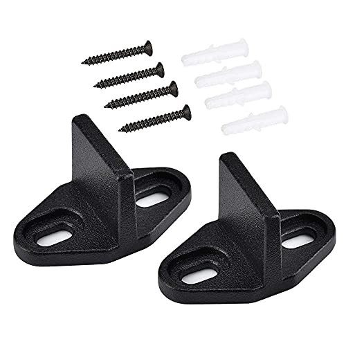 Barn Door Floor Guide, 2 Pack Sliding Door Bottom Guide Floor Mount, Simple