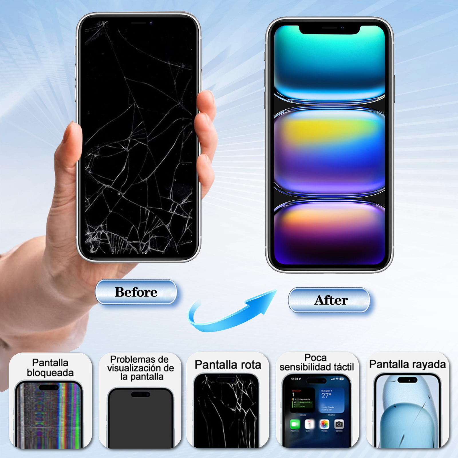 New Incell For iPhone 13 Pro Display Touch Screen Digitizer Replacement Assembly