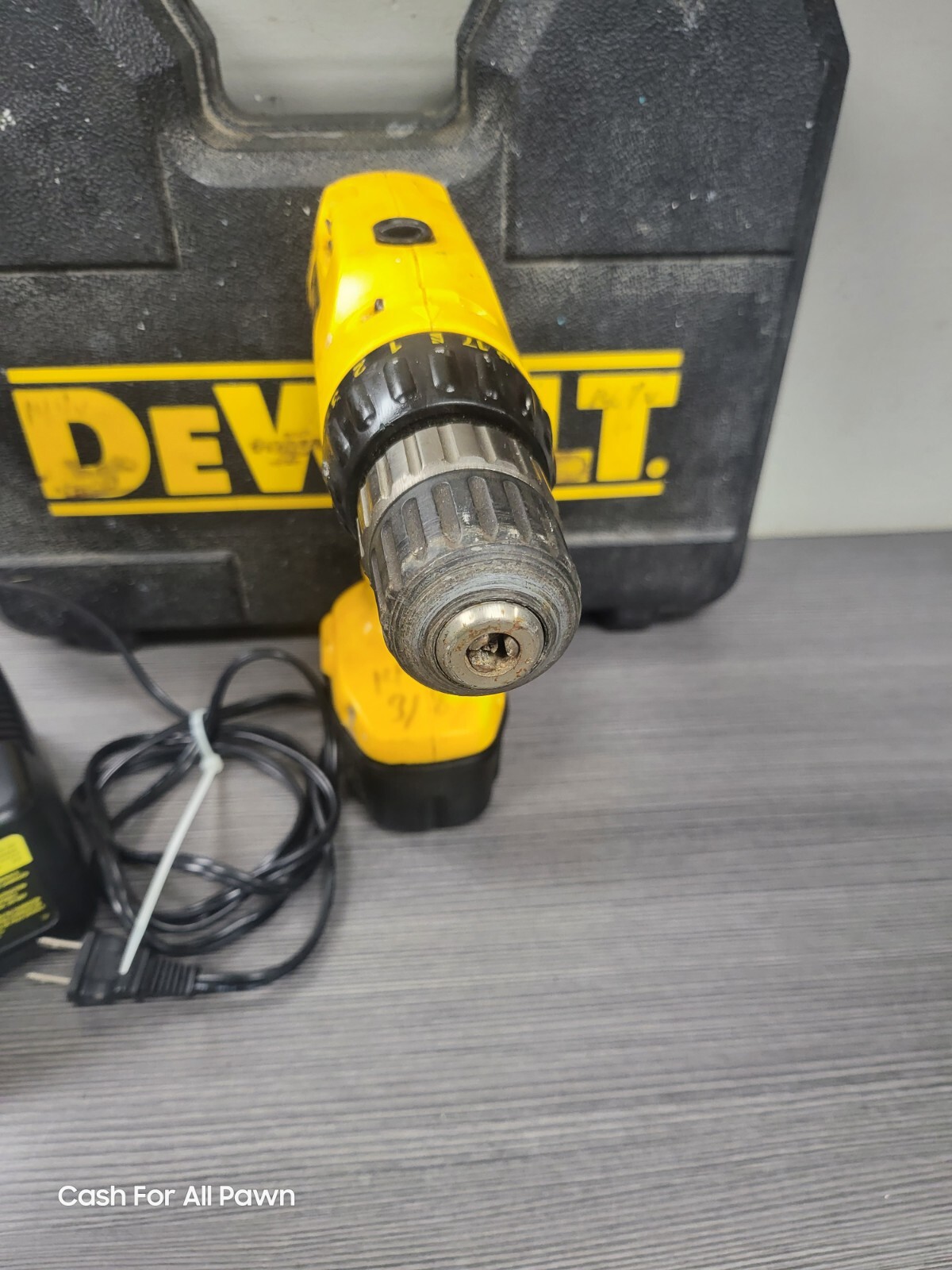 DeWalt 14.4V XRP DW954 Cordless Adjustable Drill/DrIVER TOOL CASE BATTERY