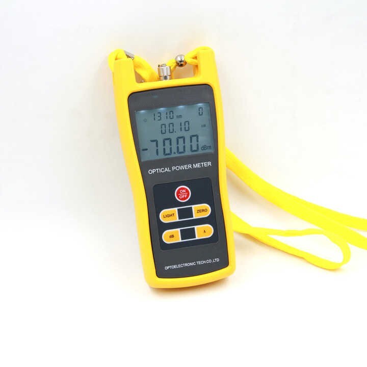 Fiber Optic Tester Gauge OPM Optical Power Meter with Test Range -50~+26dBm