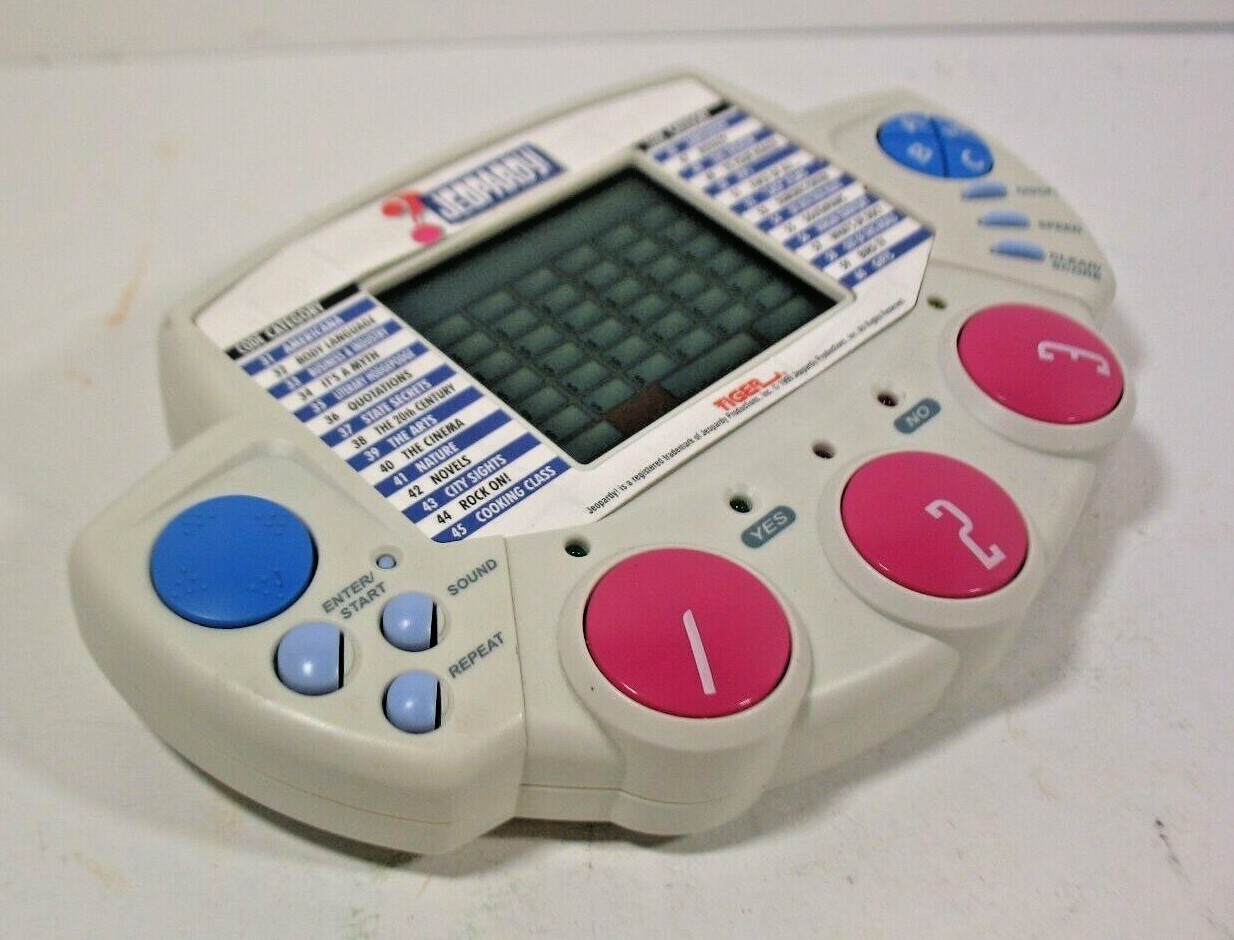 Vintage 1999 Tiger Electronics Jeopardy! Handheld Console Game