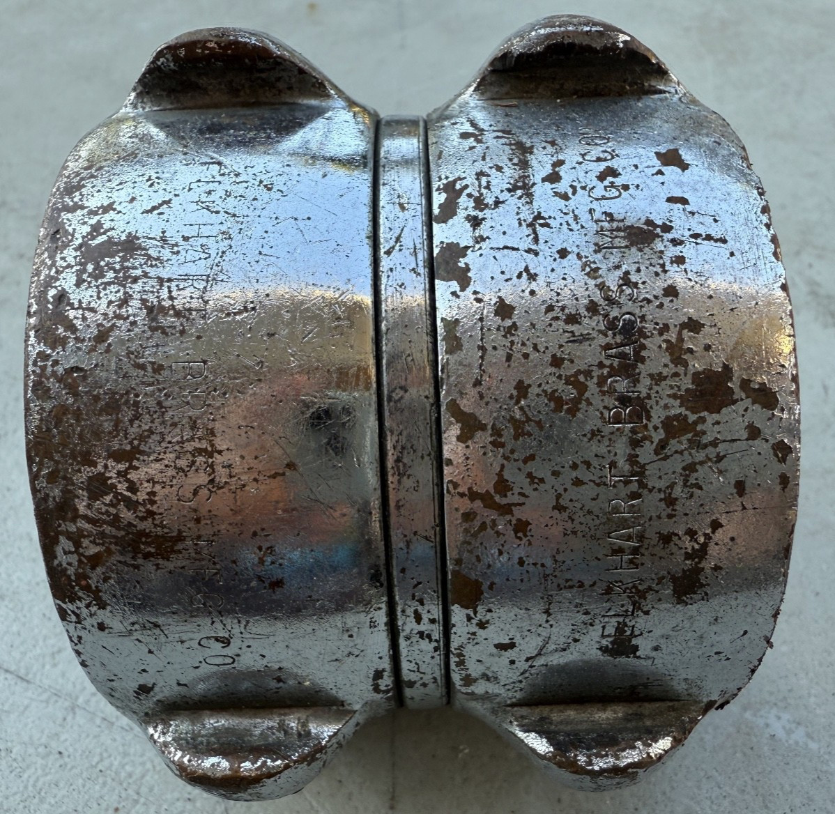 Elkhart Brass Fire Hose 2 1/2 NH Swivel Connector/Adapter/Coupler Threaded