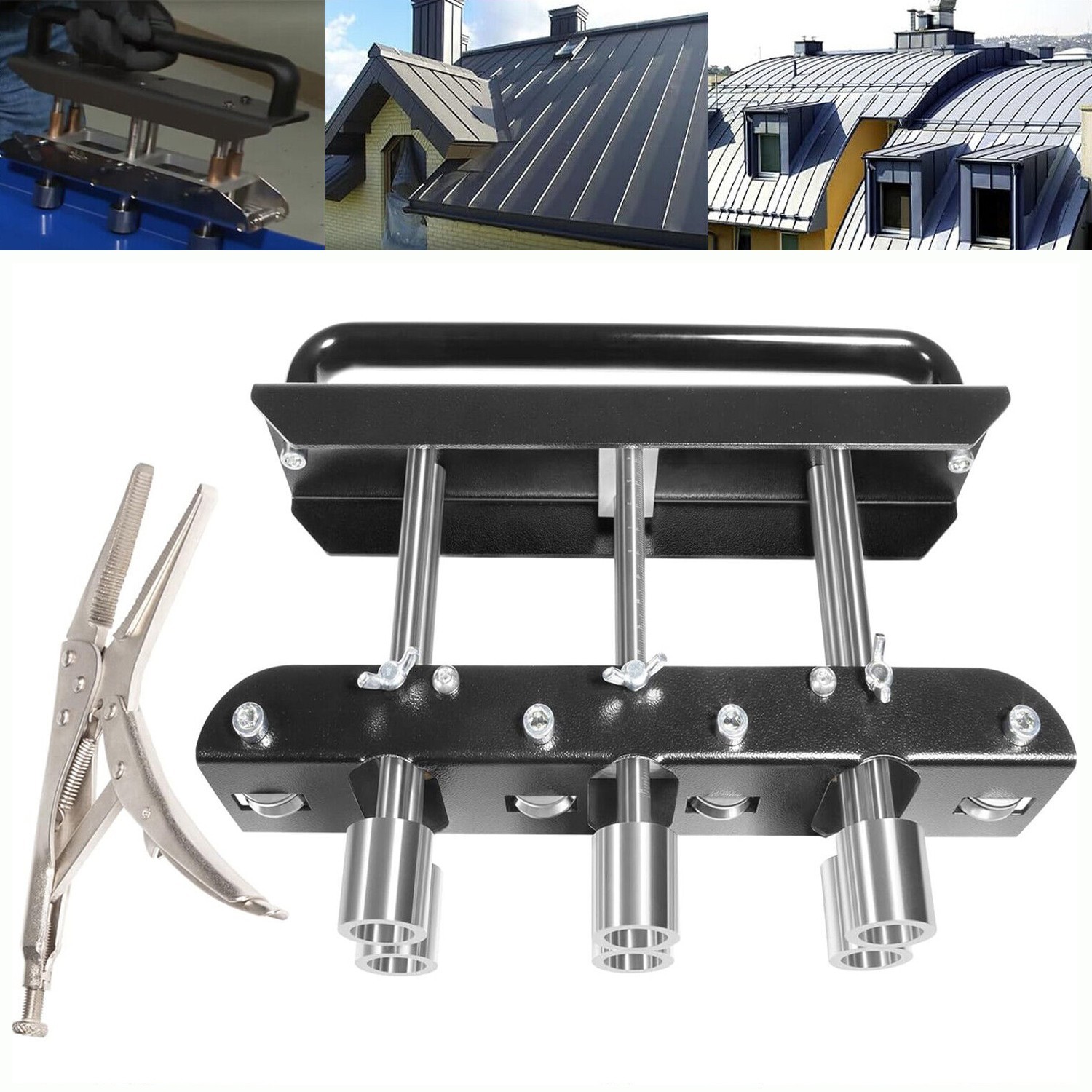 ER3 Three-Station Edge Roller Sheet Metal Edge Roller Bender,0-90° Bending Angle