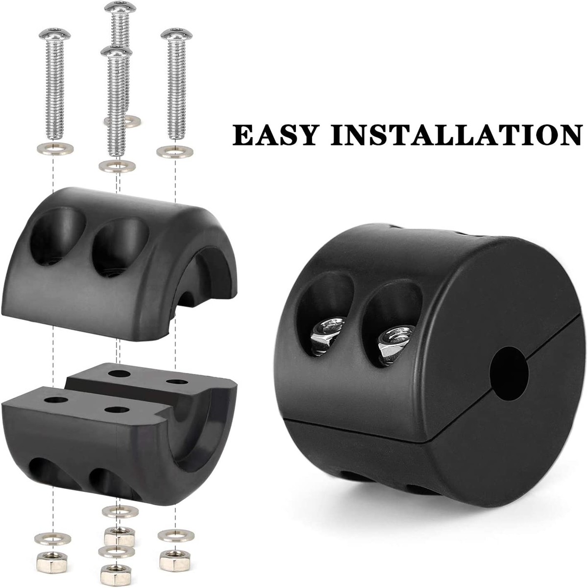 Winch Stopper for Cable For KFI ATV Winch Cable Hook Rope Hawse Bumper