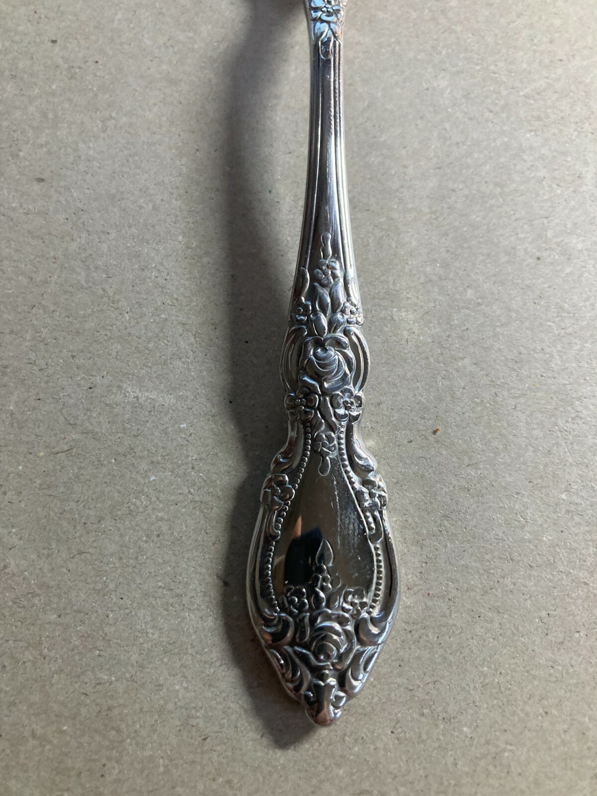Oneida WORDSWORTH Stainless (1) Sugar Shell Spoon 6"