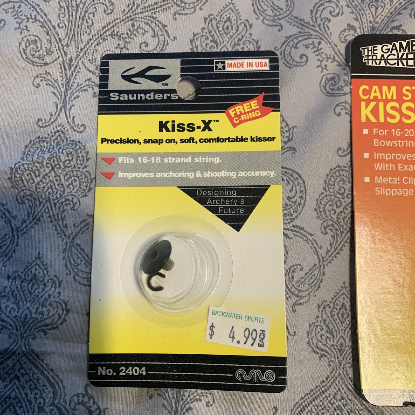 Saunders - Kisser Button - Kiss X - 1/2"-2404 game tracker cam string button