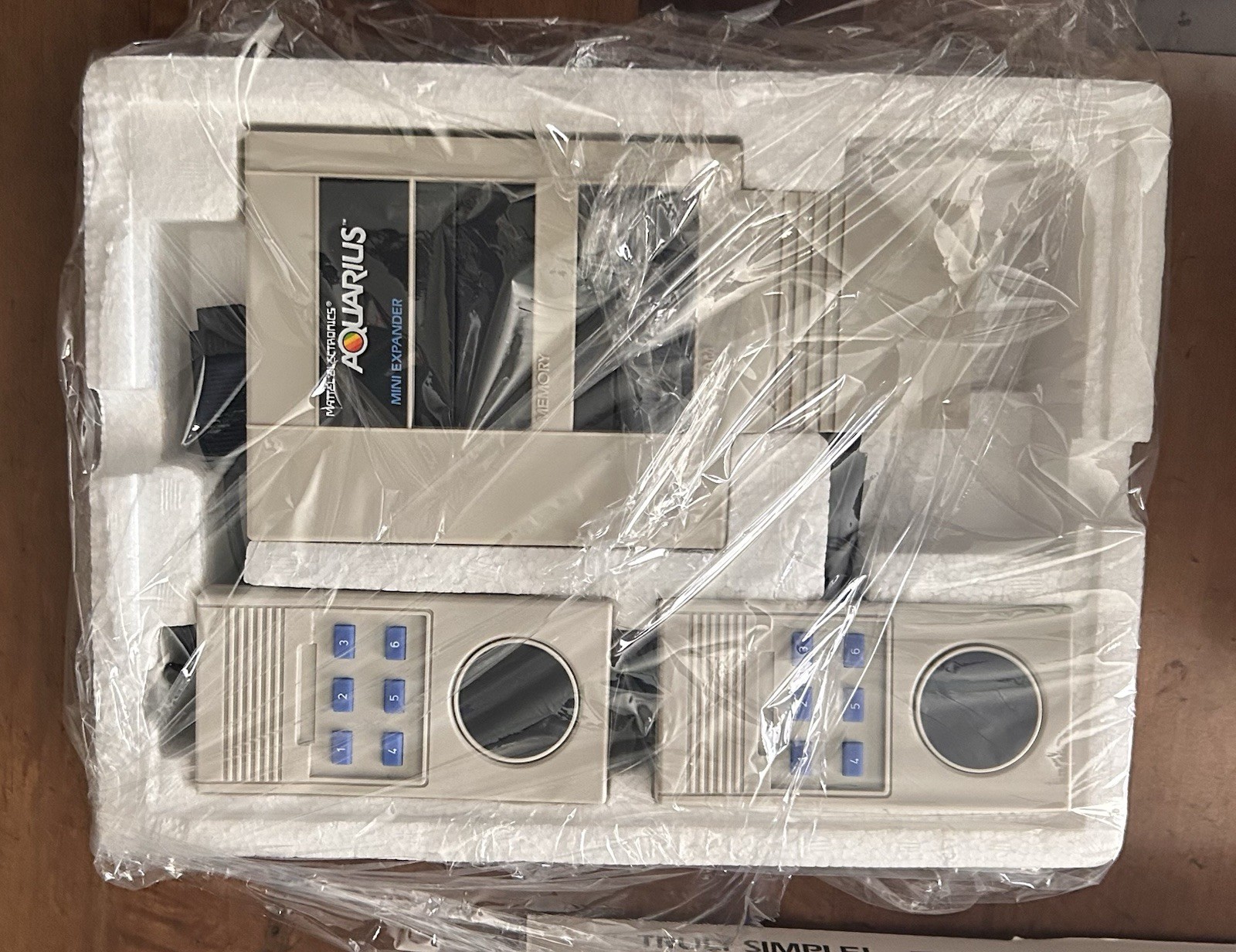 Mattel Aquarius Computer Game System, Mini Expander, 4K Memory, 1 Game & Adapter