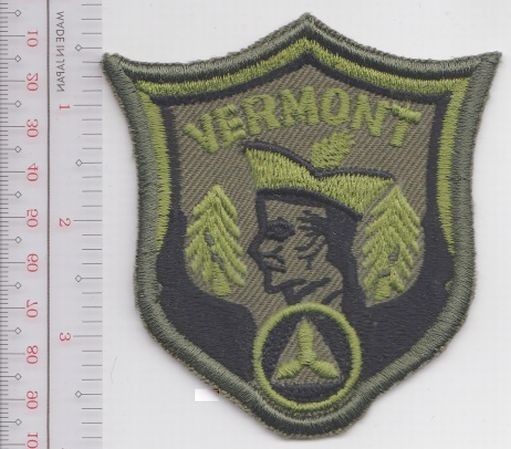 US Civil Air Patrol Vermont Wing Shoulder Patch vel NO TARIFF