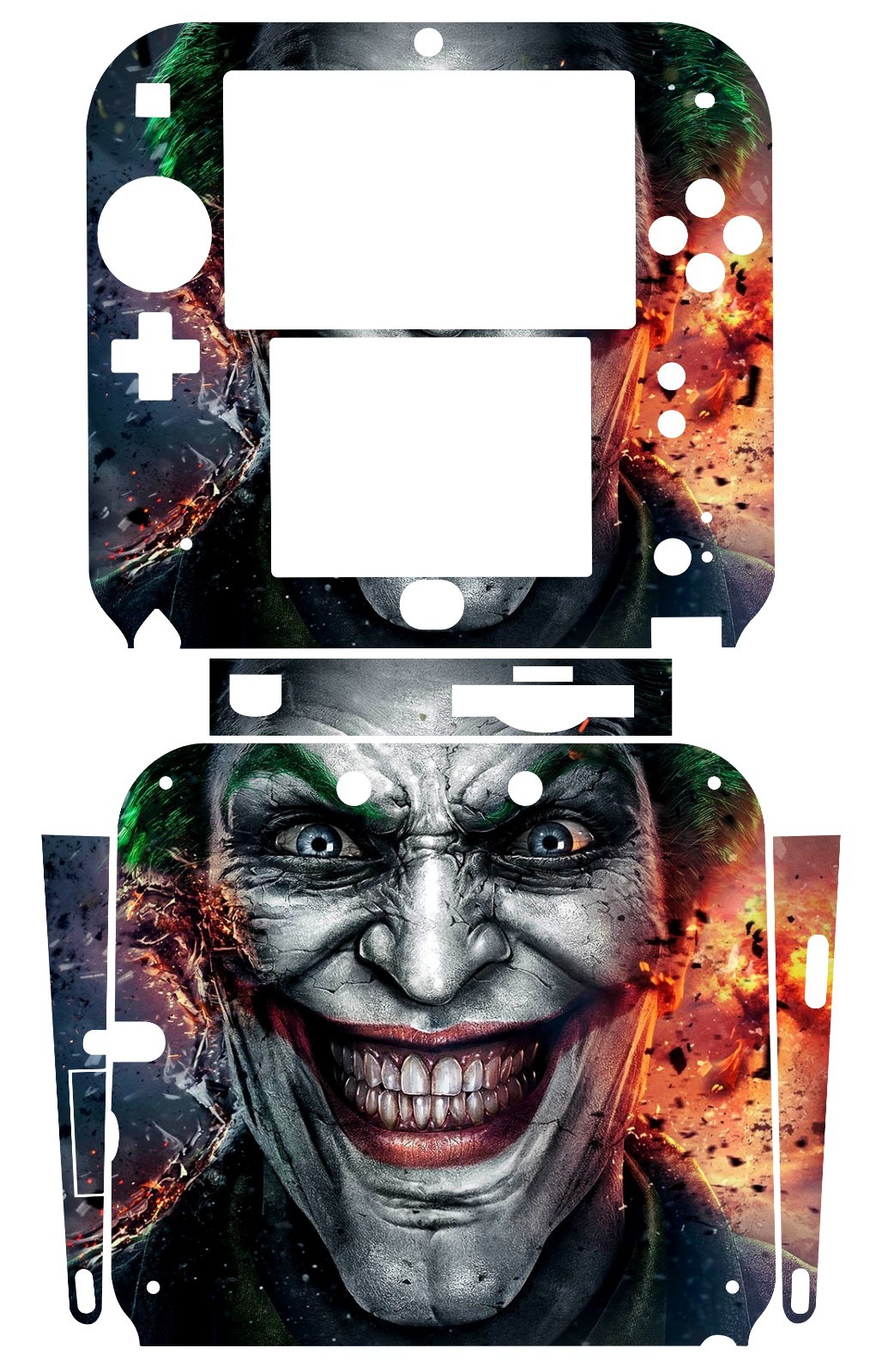 Joker 250 Vinyl Decal Cover Protector Skin Sticker for Nintendo 2DS