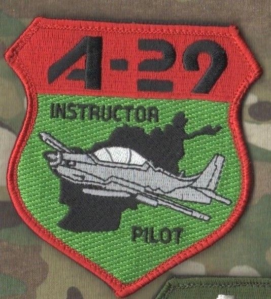 AFGHAN AIR FORCE A-29 SUPER TUCANO LIGHT ATTACK AIRCRAFT vêlkrö (red) INSIGNIA
