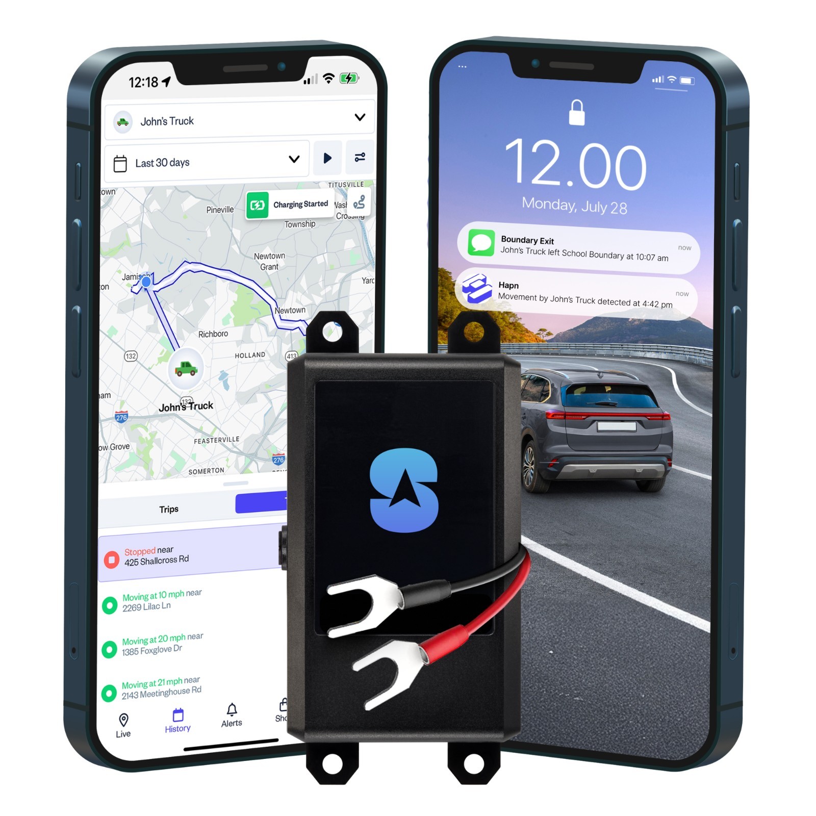 Spytec Wired GPS Tracker for Cars, Trucks & Vehicles with Real-Time Tracking