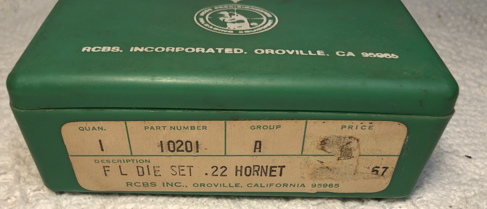 RCBS Reloading 2 Dies .22 Hornet
