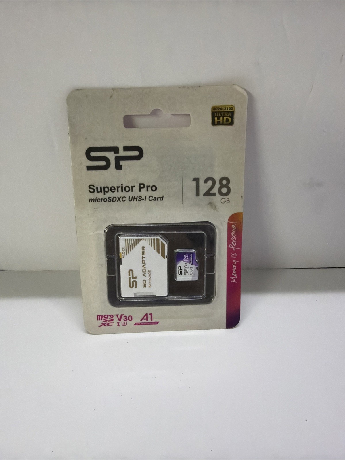 SP Superior Pro 128 GB Micro SDXC Ultra HD Memory Card UHS-I Card